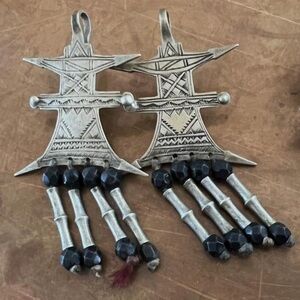 VINTAGE WEST AFRICAN TUAREG EARRINGS